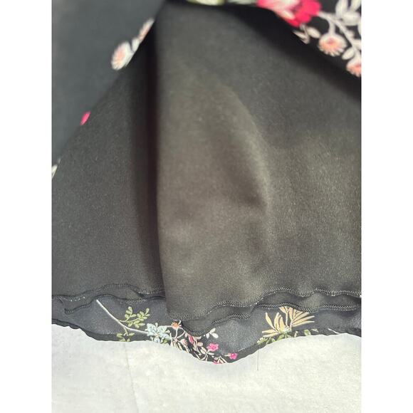 Rare Editions Women Mini Tank Dress Black Emo Whimsygoth Festival 14 Vintage - Picture 9 of 11